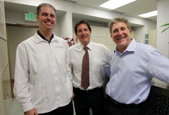 Three of our most popular general dentists!  Dr. Schwartz (left), Dr. Kaplan (middle), & Dr. Veis (right).