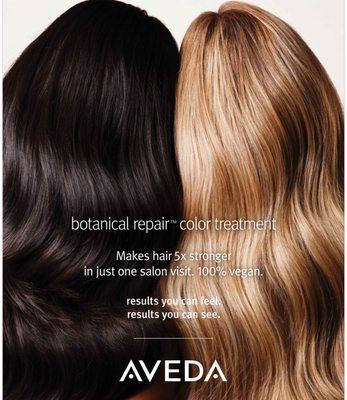 Natural hair color by Aveda