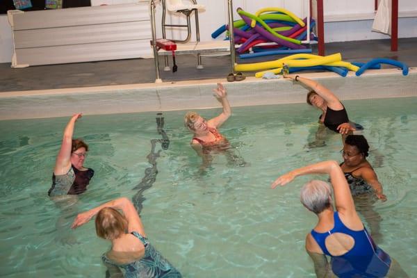 Our Warm Water Therapy Pool is great for those with arthritis or recovering from an injury.