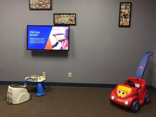 Inside Testing Room