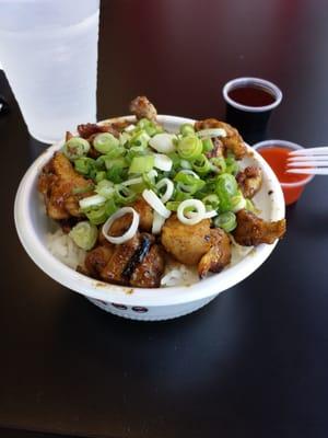 The mini chicken bowl