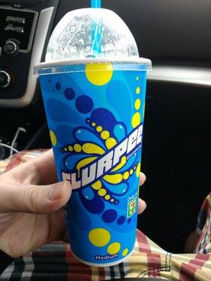 Lite blueberry lavender slurpee 20cal per 8oz and no sugar! Sweet!