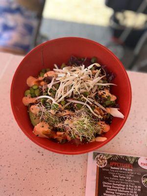 Custom poke bowl 2!