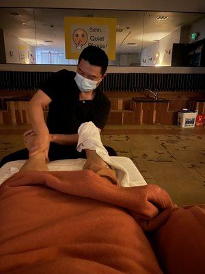 Foot and body massage promotion for $49