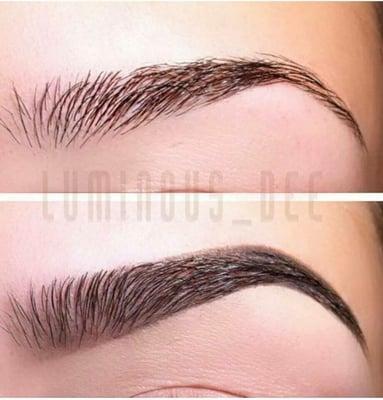 Perfect eyebrows by divas