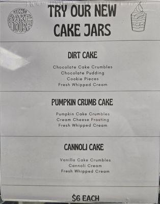 Cake jars