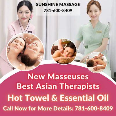 New Masseuses! Best Asian Therapists!