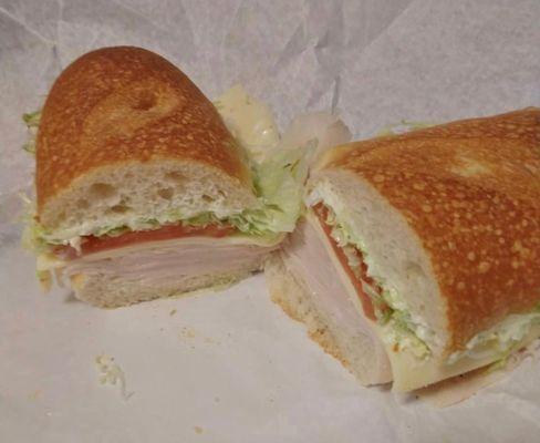 #7. Turkey Cold Sub