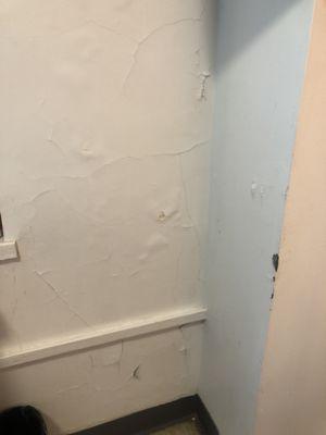 Paint or plaster cracking