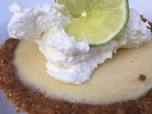 Probably the most expensive slice of key lime pie we've had in BK, but it's a whole tart and the crust is worth its weight in gold.