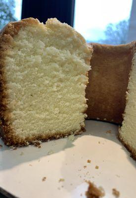 scratch made pound cake