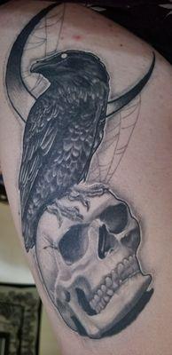 Raven tattoo