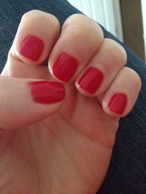 Gel manicure