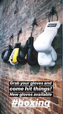 Boxing gloves!