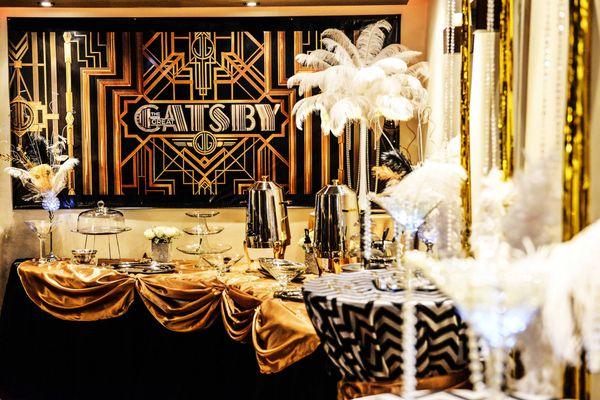 Brooklyn Party Space Great Gatsby Roaring 20's 40th Birthday Party