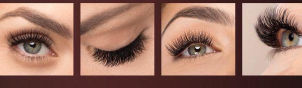 Eyelashes extensions