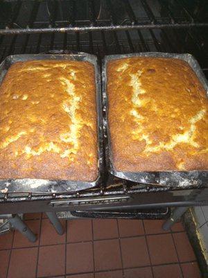 Catering Cornbread is ready