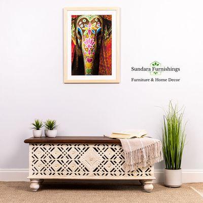 Shop our collection of hand-crafted solid wood trunks. In stock and ready to pick up or ship. Visit https://sundarashop.com