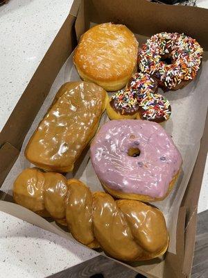 Half dozen donuts