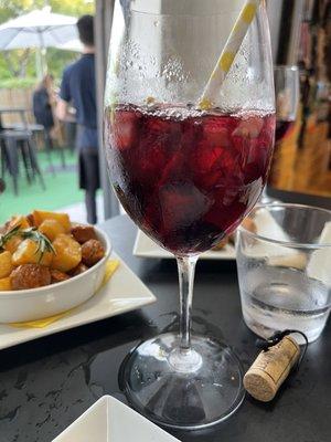 Red sangria is just perfect