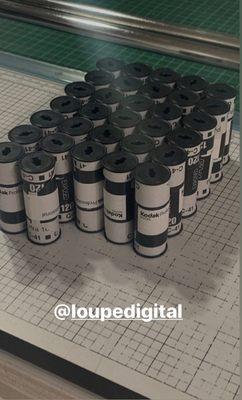 120 Film to be processed