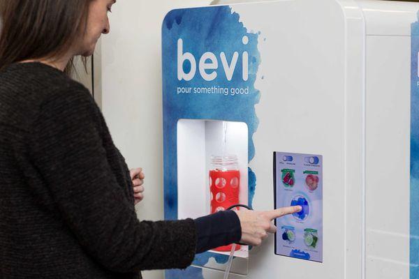 Bevi by Quench is an on-demanded flavored & sparkling water dispenser