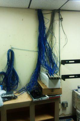 Cabling Before