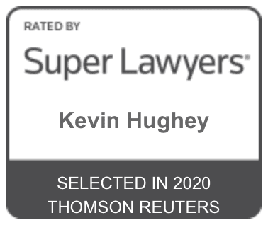 Kevin Hughey selected as among top 5% of all Northern California attorneys for fourth consecutive year.