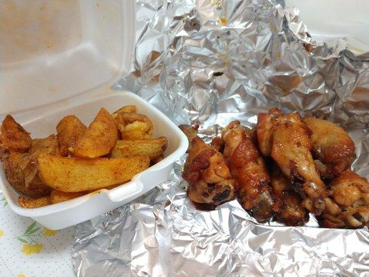 Wings and wedges.