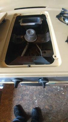 Stove repair