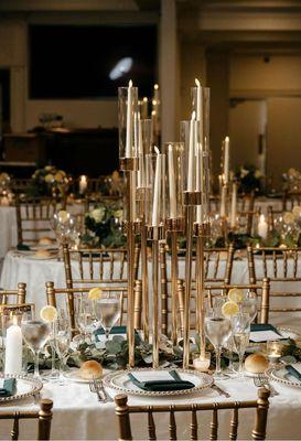 Gold Coloured Center Piece