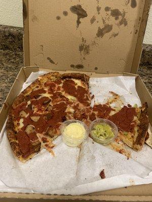 This is their pizza