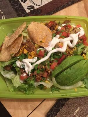 Signature taco salad