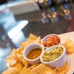 Chips w/ salsa, guacamole, and Pico de gallo