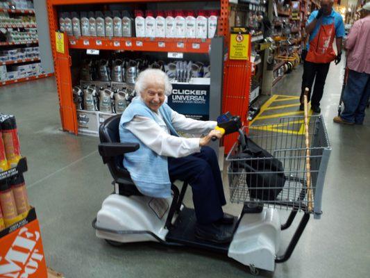 Home Depot Hanna
 aka Miriam on wheels