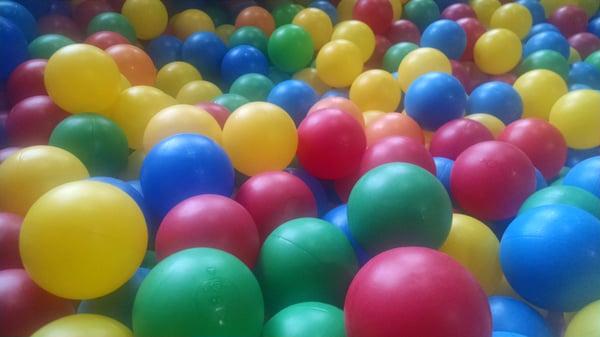 Ball pit is usually in the o/t room -- they use it as part of sensory integration.