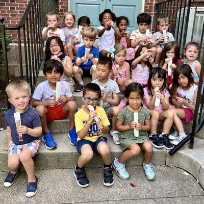 Ice pops at Summer Camp