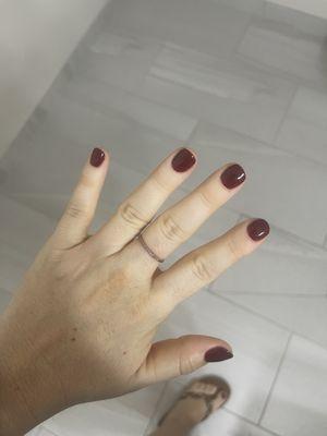 Beautiful gel mani