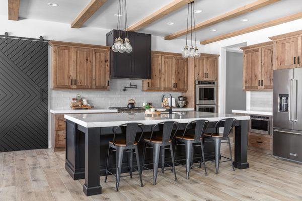 Kitchen in a custom home we built.