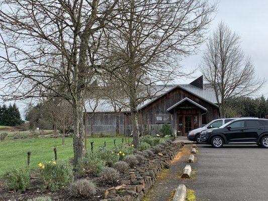 Tasting room - outside