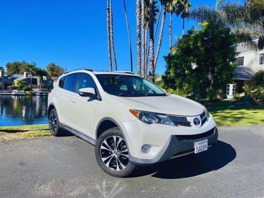 Step inside the Toyota RAV4 Limited, where comfort meets tech. Spacious, modern, and designed for a smooth ride.