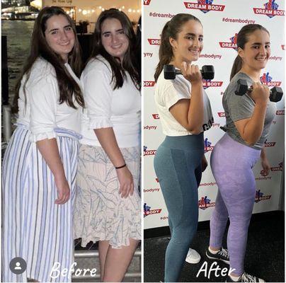 Adina & Penina 35 pounds down!