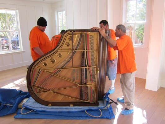 Puma Moving specializes in Piano Moving.