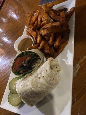 Portobello wrap