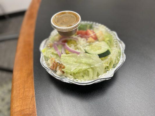 Side House Salad (SM) with house vinaigrette- fresh and tasty