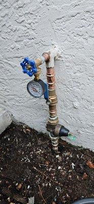 water pressure valve install in Pinecrest - Miami 305 Plumbing