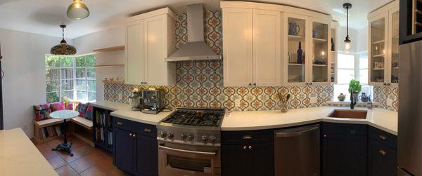 My beautiful, new kitchen.  Countertop is Empire/Kova Stone.