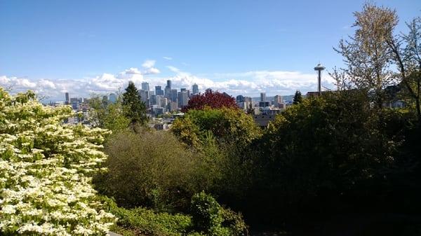 Cityscape view of Seattle