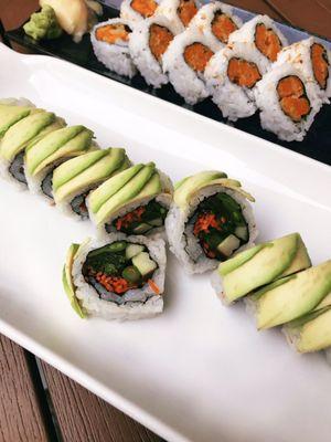 Exposed Vegetarian Roll $9