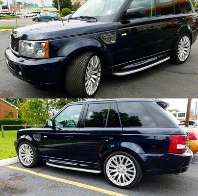 Range Rover came in for Paint Correction and Protection! It was a pleasure working on such an elegant vehicle!